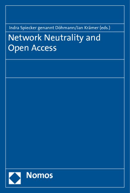 Produktbild: Network Neutrality and Open Access