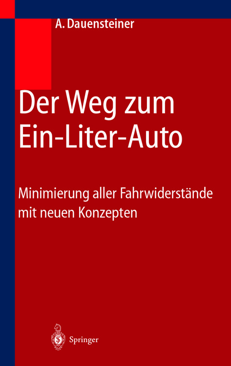 Produktbild: Der Weg zum Ein-Liter-Auto