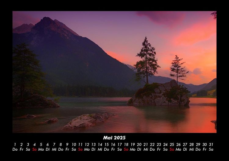 Produktbild: Berge 2025 Fotokalender DIN A3