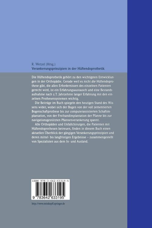 Produktbild: Verankerungsprinzipien in der H&uuml;ftendoprothetik