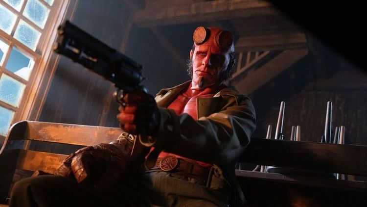 Produktbild: Hellboy: The Crooked Man - Limitiertes Mediabook - Cover B (Nur 666 St&uuml;ck, durchnummeriert) (4K Ultra HD+Blu-ray)