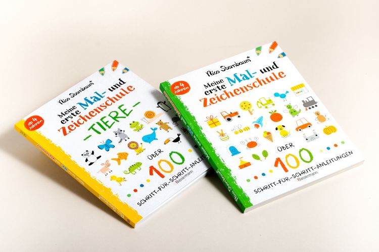 Produktbild: Meine erste Mal- und Zeichenschule. Ab 4 Jahren