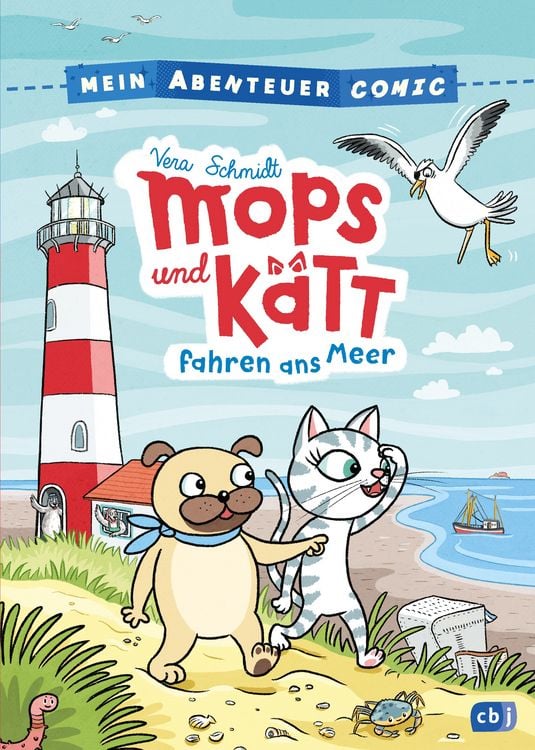 Produktbild: Mein Abenteuercomic - Mops und K&auml;tt fahren ans Meer