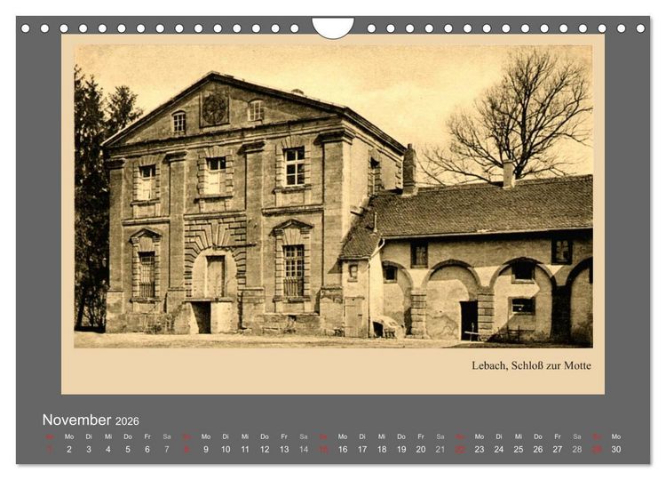 Produktbild: Saarland - vunn domols (frieher), Landkreis Saarlouis (Wandkalender 2026 DIN A4 quer), CALVENDO Monatskalender
