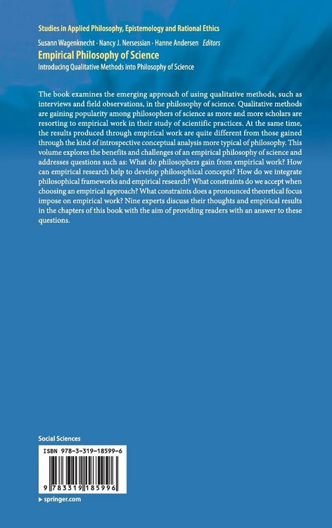Produktbild: Empirical Philosophy of Science