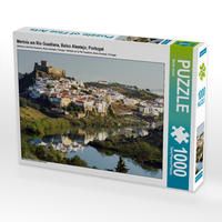 Produktbild: CALVENDO Puzzle M&eacute;rtola am Rio Guadiana, Baixo Alentejo, Portugal | 1000 Teile Lege-Gr&ouml;&szlig;e 64x48cm Foto-Puzzle f&uuml;r gl&uuml;ckliche Stunden