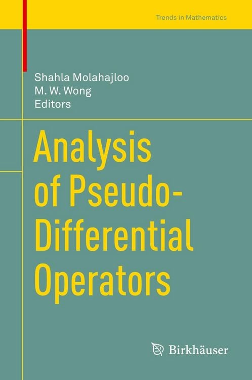 Produktbild: Analysis of Pseudo-Differential Operators