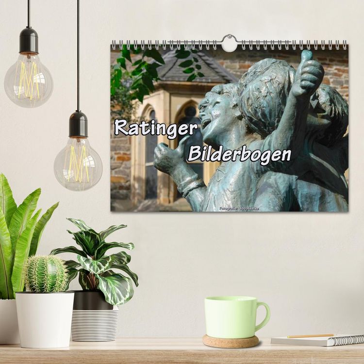 Produktbild: Ratinger Bilderbogen (Wandkalender 2026 DIN A4 quer), CALVENDO Monatskalender