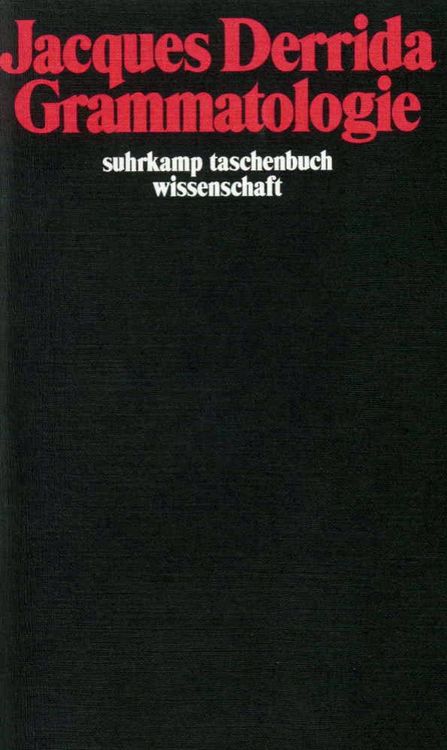 Produktbild: Grammatologie