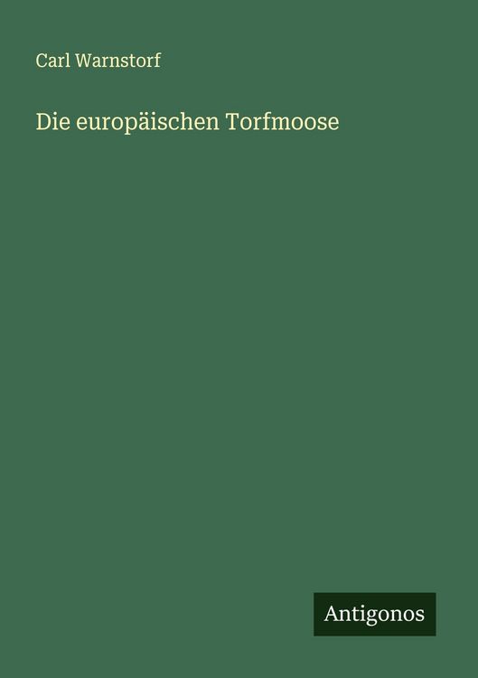 Produktbild: Die europ&auml;ischen Torfmoose