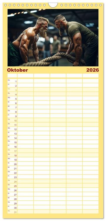 Produktbild: Familienplaner 2026 - Das macht Spa&szlig;, haben sie gesagt mit 5 Spalten (Wandkalender, 21 x 45 cm) CALVENDO