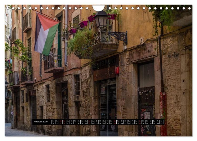 Produktbild: Costa Brava &ndash; inklusive Barcelona (Wandkalender 2026 DIN A4 quer), CALVENDO Monatskalender