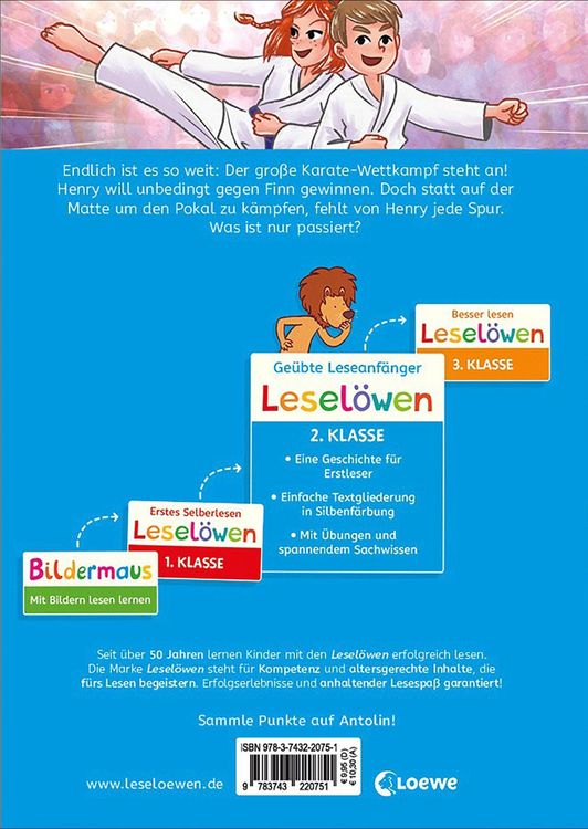 Produktbild: Lesel&ouml;wen 2. Klasse - Der gro&szlig;e Karate-Wettkampf