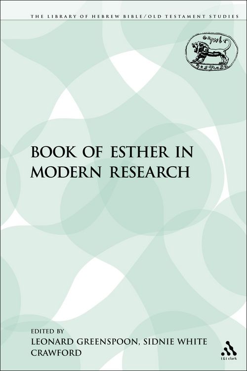 Produktbild: The Book of Esther in Modern Research