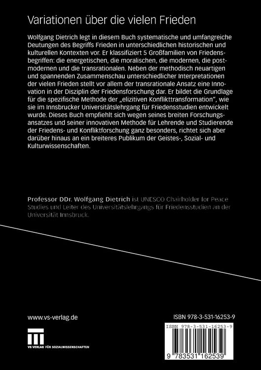 Produktbild: Variationen &uuml;ber die vielen Frieden