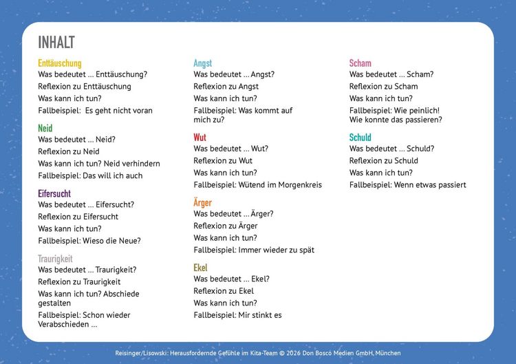 Produktbild: Herausfordernde Gef&uuml;hle im Kita-Team