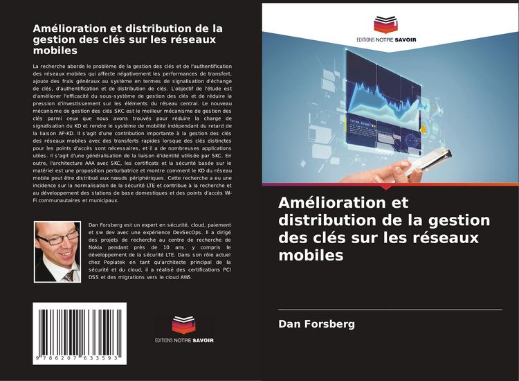 Produktbild: Am&eacute;lioration et distribution de la gestion des cl&eacute;s sur les r&eacute;seaux mobiles