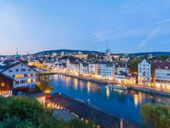 Produktbild: CALVENDO Puzzle Limmat-Quai an der Limmat in Z&uuml;rich | 1000 Teile Lege-Gr&ouml;&szlig;e 64x48cm Foto-Puzzle f&uuml;r gl&uuml;ckliche Stunden