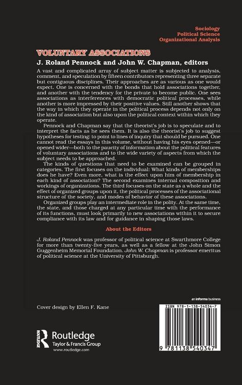 Produktbild: Voluntary Associations