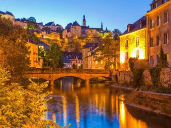 Produktbild: CALVENDO Puzzle Stadtviertel Grund in der Stadt Luxemburg | 1000 Teile Lege-Gr&ouml;&szlig;e 64x48cm Foto-Puzzle f&uuml;r gl&uuml;ckliche Stunden