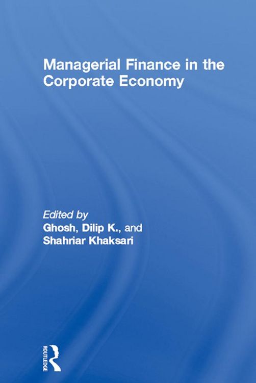 Produktbild: Managerial Finance in the Corporate Economy