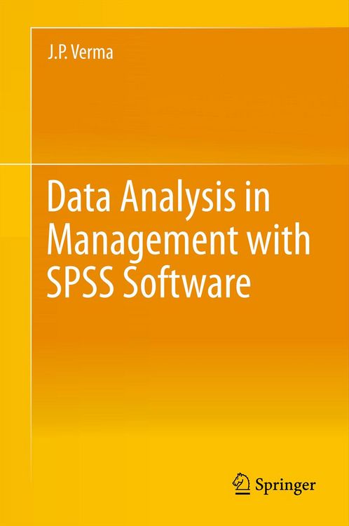 Produktbild: Data Analysis in Management with SPSS Software