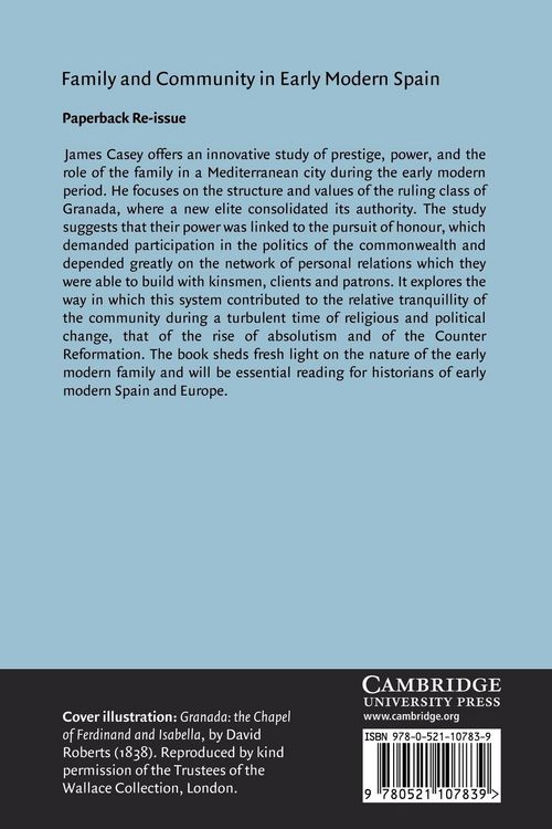 Produktbild: Family and Community in Early Modern Spain