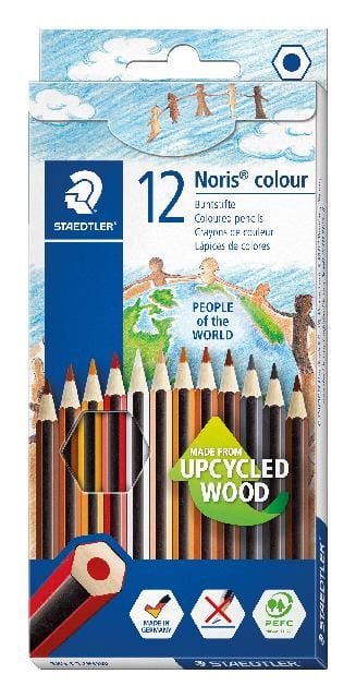 Produktbild: STAEDTLER Buntstifte Noris colour 185 People of the World, 12er Set Sonderedition