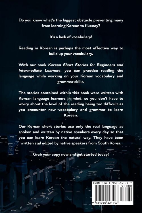 Produktbild: Korean Short Stories for Beginners and Intermediate Learners