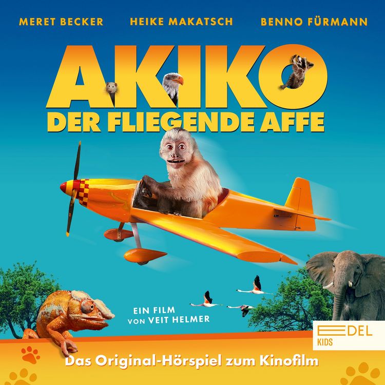 Produktbild: Akiko, der fliegende Affe (Das Original-H&ouml;rspiel zum Kinofilm)
