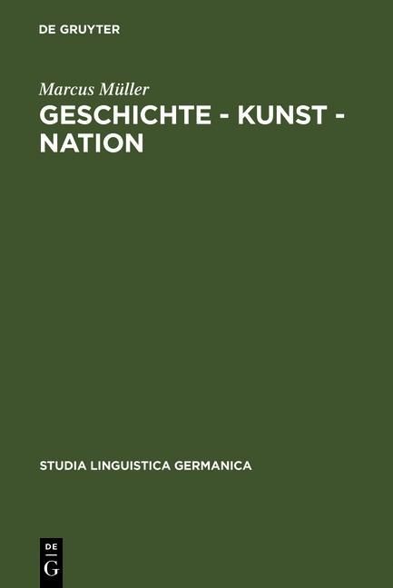 Produktbild: Geschichte - Kunst - Nation