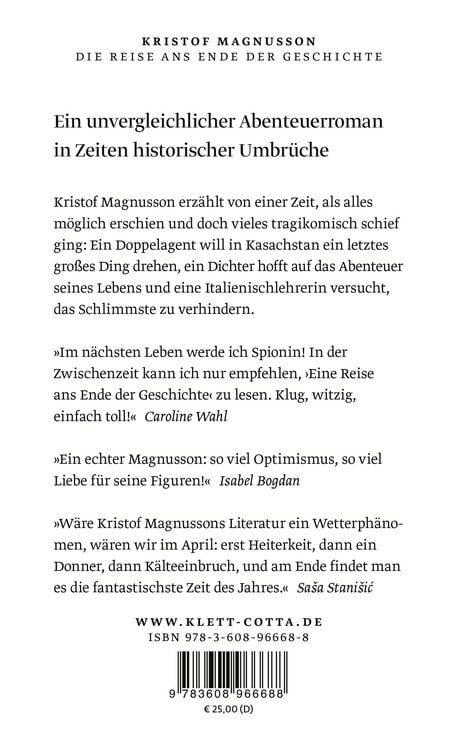 Produktbild: Die Reise ans Ende der Geschichte
