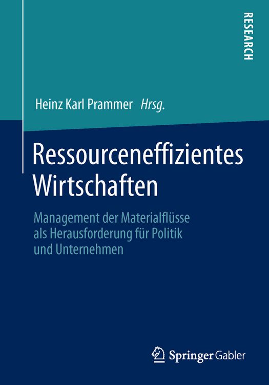 Produktbild: Ressourceneffizientes Wirtschaften