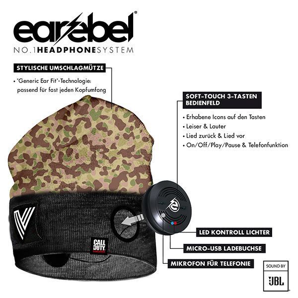 Produktbild: Style Dock Beanie Cod Vanguard - Camouflage