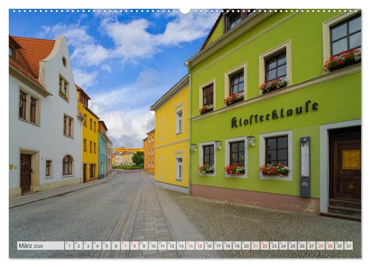 Produktbild: Oschatz Impressionen (hochwertiger Premium Wandkalender 2026 DIN A2 quer), Kunstdruck in Hochglanz