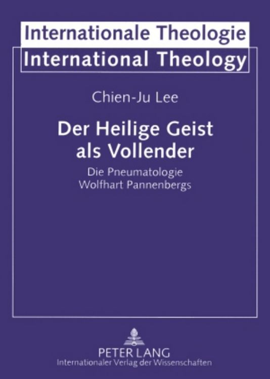 Produktbild: Der Heilige Geist als Vollender