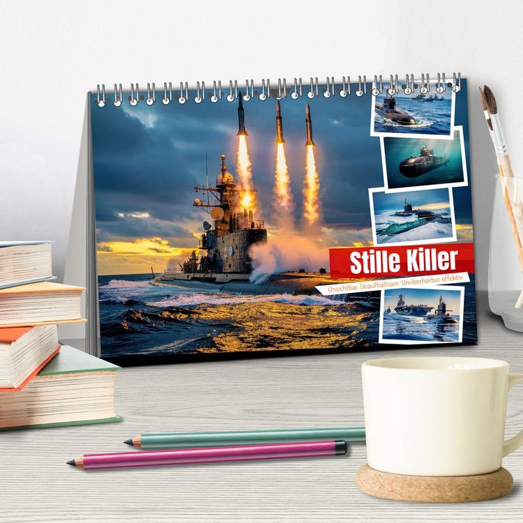 Produktbild: Stille Killer (Tischkalender 2027 DIN A5 quer), CALVENDO Monatskalender