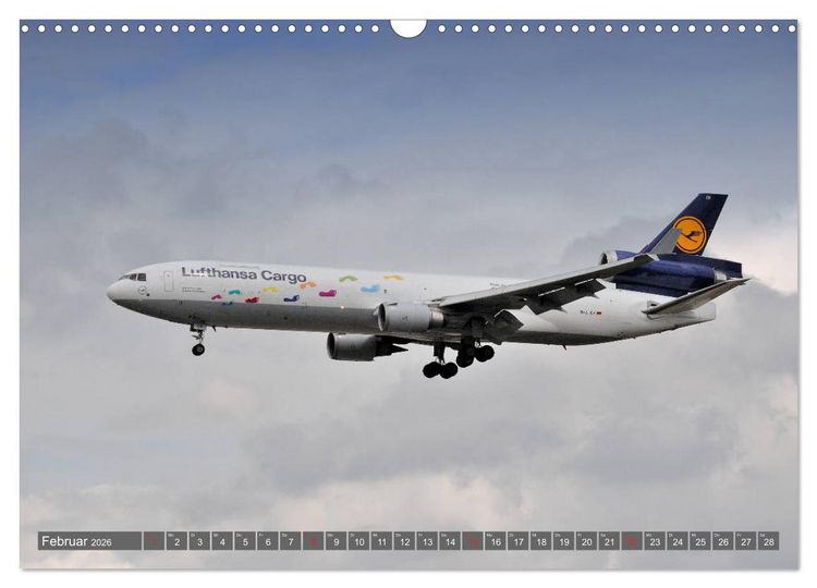 Produktbild: Flugzeuge zwischen Himmel und Erde (Wandkalender 2026 DIN A3 quer), CALVENDO Monatskalender