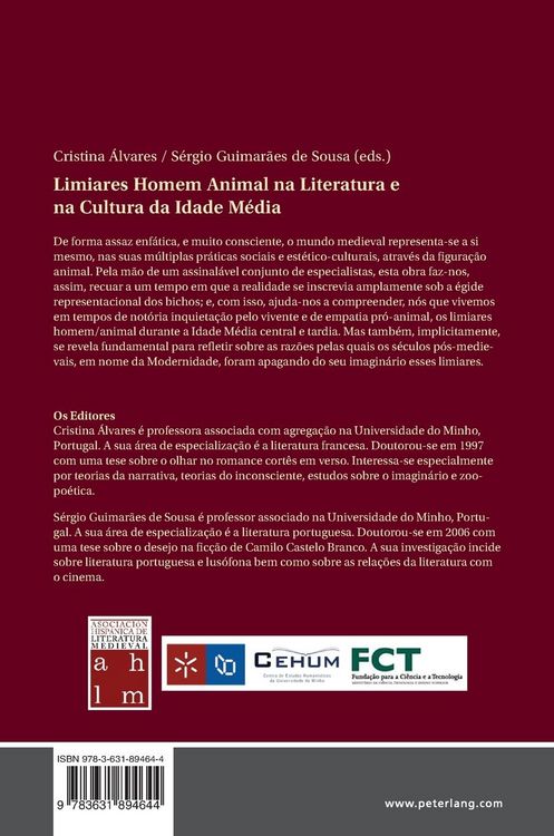 Produktbild: Limiares Homem/Animal na literatura e na cultura da Idade M&eacute;dia