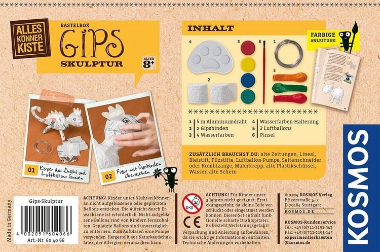 Produktbild: Gips-Skulptur