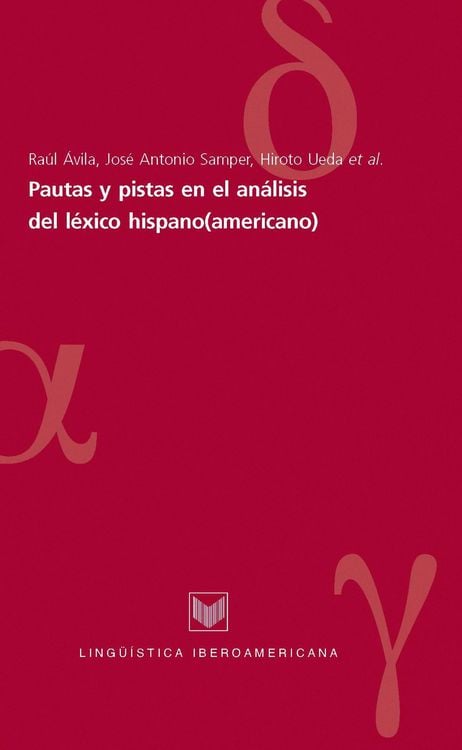 Produktbild: Pautas y pistas en el an&aacute;lisis del l&eacute;xico hispano(americano)