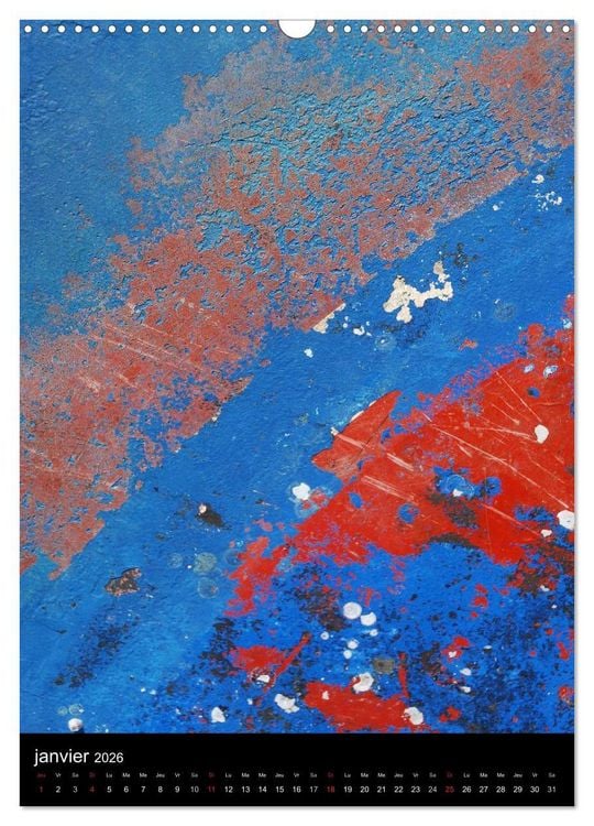 Produktbild: Les couleurs du temps sur le bois (Calendrier mural 2026 DIN A3 horizontal), CALVENDO calendrier mensuel