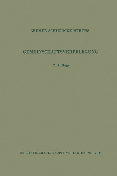 Produktbild: Gemeinschaftsverpflegung