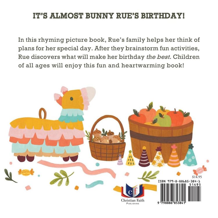Produktbild: A Bunny's Best Birthday!