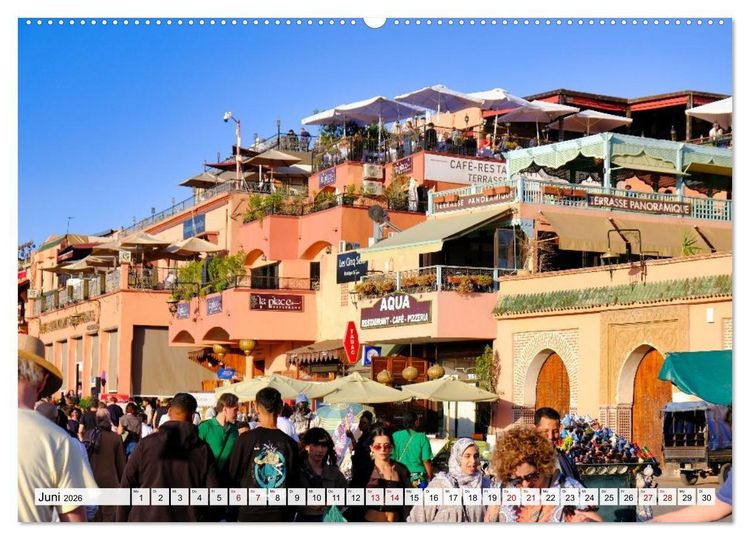 Produktbild: Faszinierendes Marokko (Wandkalender 2026 DIN A2 quer), CALVENDO Monatskalender