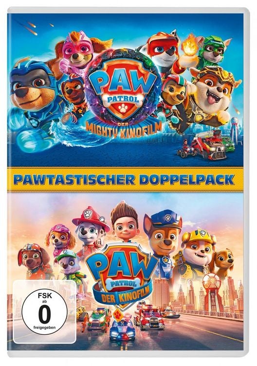 Produktbild: PAW Patrol: Der Mighty Kinofilm & PAW Patrol: Der Kinofilm [2 DVDs]