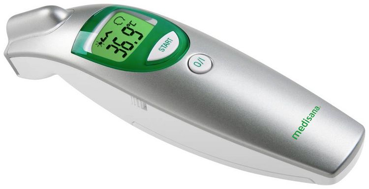 Produktbild: Medisana FTN IR Infrarot Fieberthermometer Ber&uuml;hrungsloses messen, Mit Fieberalarm