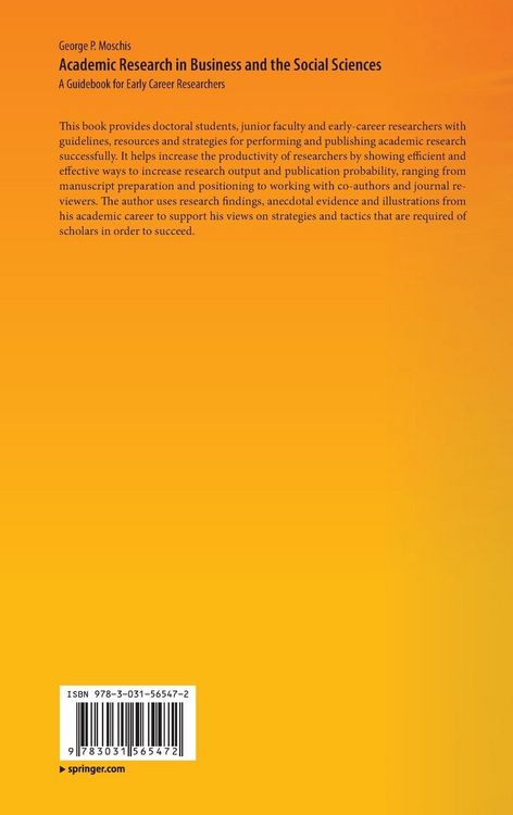 Produktbild: Academic Research in Business and the Social Sciences