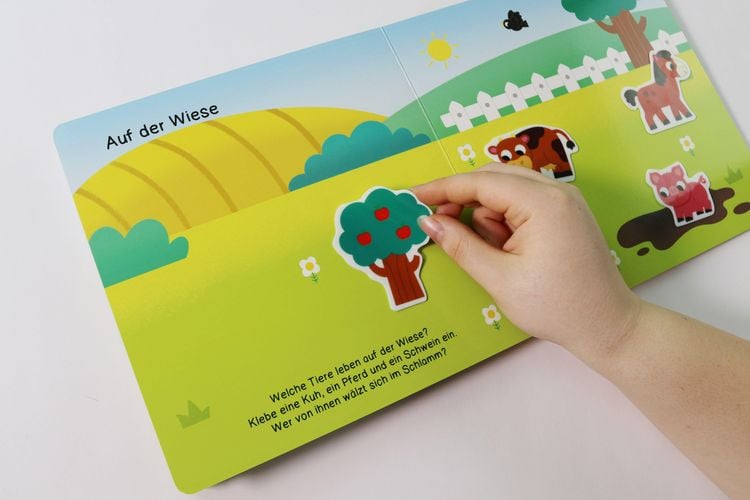 Produktbild: Stickerspa&szlig; f&uuml;r kleine H&auml;nde - Bauernhof