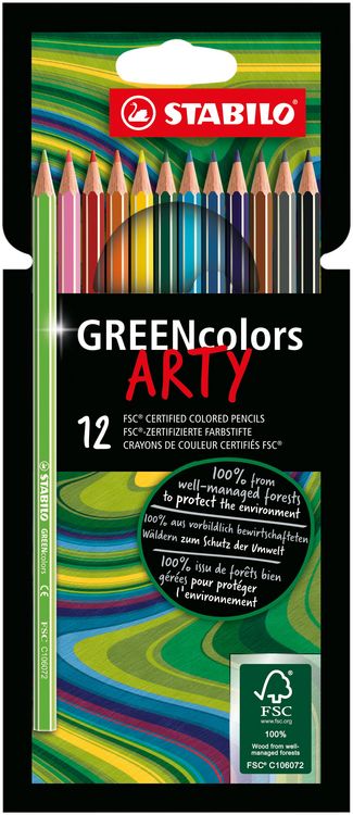 Produktbild: STABILO Farbstifte GREENcolors Arty